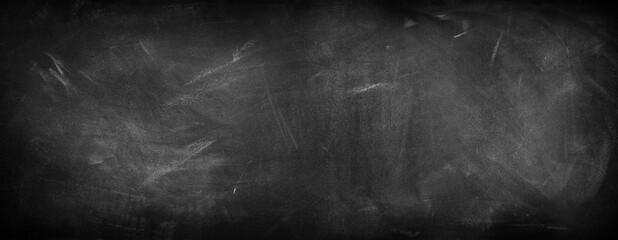 Blackboard or chalkboard banner background