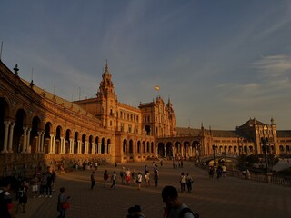 Fototapeta premium Plaza España Sevilla