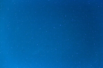 blue starry sky at night