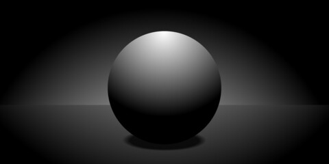 Modern dark rectangle background with gradient. Eps 10