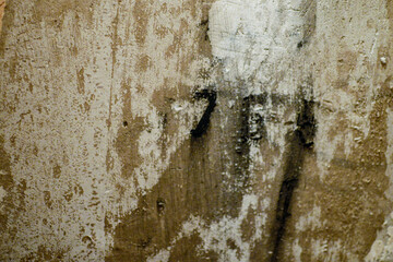 grunge ragged concrete wall. rough texture. background