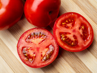 Still life with tomatoes