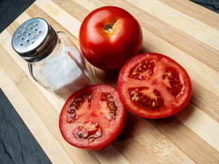 Still life with tomatoes