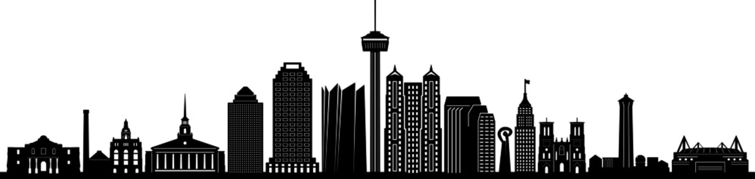 Featured image of post The Best 20 San Antonio Skyline Outline