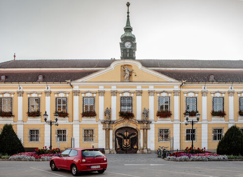 City hall building in Stockerau, Austria