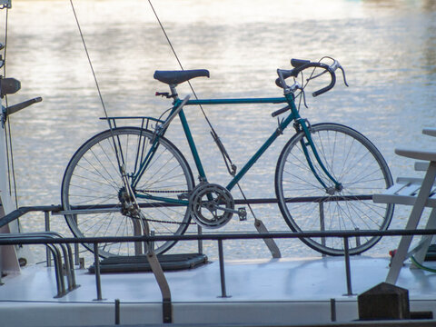 Rennrad auf Segelt&ouml;rn