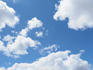 blue sky with clouds background