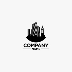 Real estate logo design. House and building logo design.