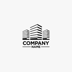 Real estate logo design. House and building logo design.