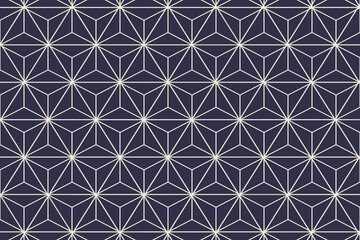 Geometric pattern. Classic retro fashion stripes texture. Traditional asian ornament illustration