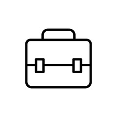 Briefcase concept line icon. Simple element illustration. Briefcase concept outline symbol design from Bag set. Can be used for web and mobile