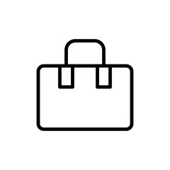 Fashion bag concept line icon. Simple element illustration. Fashion bag concept outline symbol design from Bag set. Can be used for web and mobile