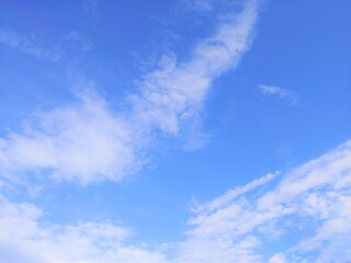 爽やかな夏空