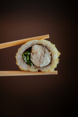 sushi on a plate