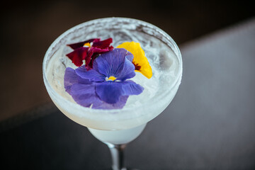 cocktail in a glass