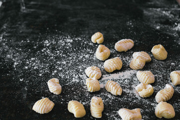 homemade potato gnocchis