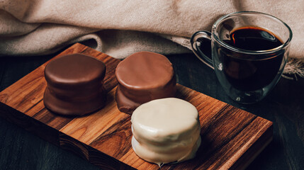 traditional sweet argentinian chocolate biscuit