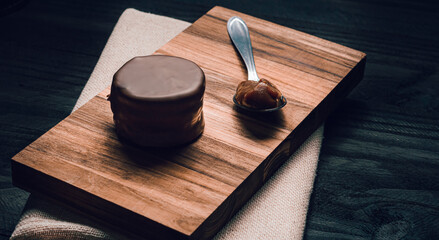 traditional sweet argentinian chocolate biscuit
