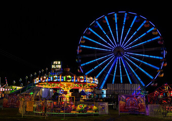 Country Fair on a summer night