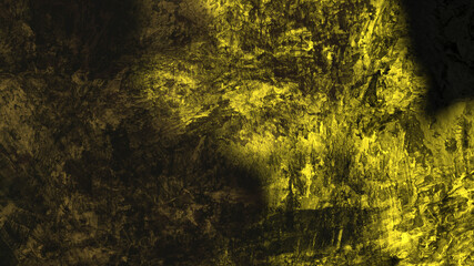 Abstract digital painting of geologic mountain illustration background