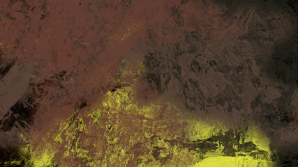 Abstract digital painting of geologic mountain illustration background