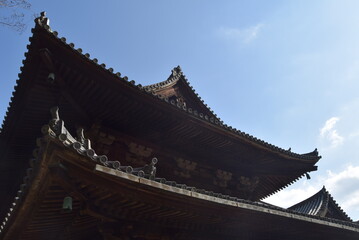 Fototapeta premium 長谷寺建造物