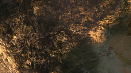 Abstract digital painting, textured background