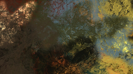 Abstract digital painting, textured background