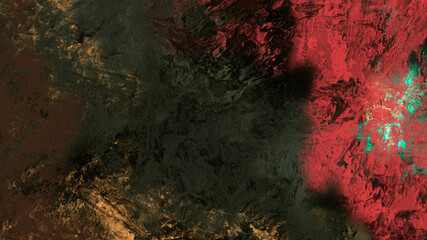 Abstract digital painting, textured background