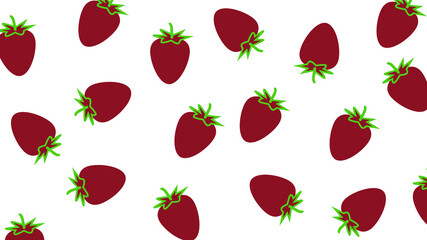 Strawberry background wallpaper