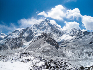 Beautiful landscape in Everest Base camp trek