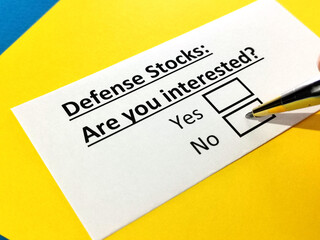 Questionnaire about stock investment