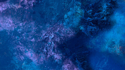 Abstract digital painting of geologic sea illustration background