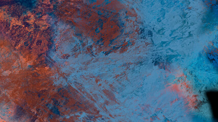 Obraz na płótnie Canvas Abstract digital painting of geologic sea illustration background