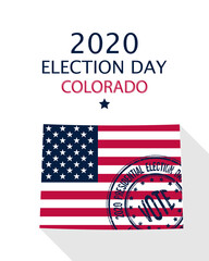 2020 Colorado vote card