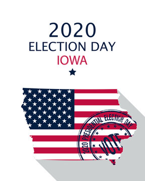 2020 Iowa vote card