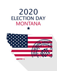 2020 Montana vote card