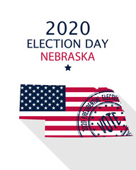 2020 Nebraska vote card