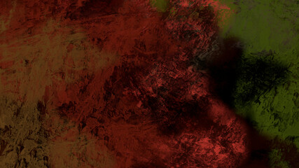 Abstract digital painting of geologic mountain illustration background