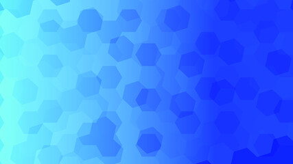 Fototapeta na wymiar abstract blue polygon background