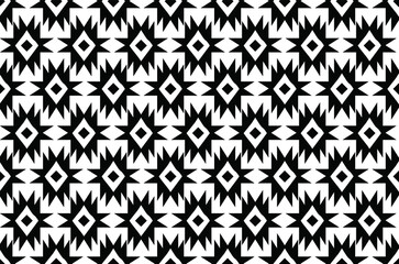 Black and white geometry ornaments from the motifs of the past, which are famous. can be used for various functions