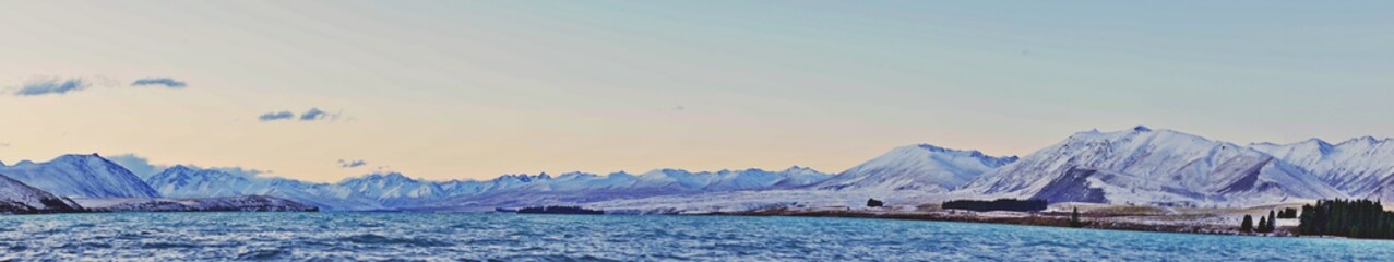 panoramic view of the river