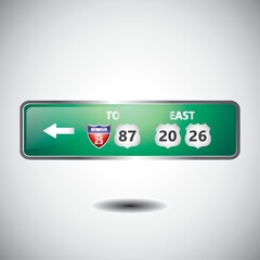 highway route sign