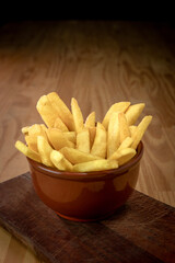 Porção de batata frita