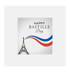 eiffel tower paris france bastille day