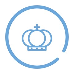 Fototapeta premium royal crown