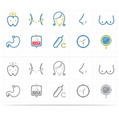 healthcare icon set