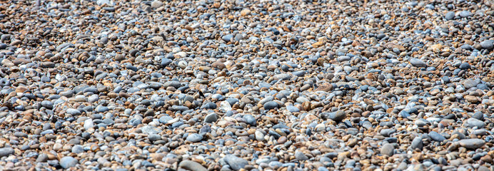 A Pebble beach on the Suffolk coast