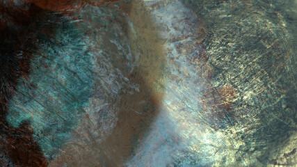 Abstract digital painting, textured landscape background