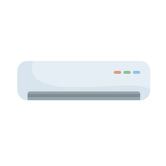 Isolated air conditioner vector design